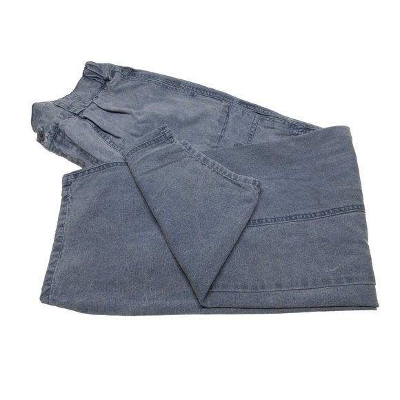 Baxter vintage denim tapered high waist cargo jeans - Picture 4 of 13